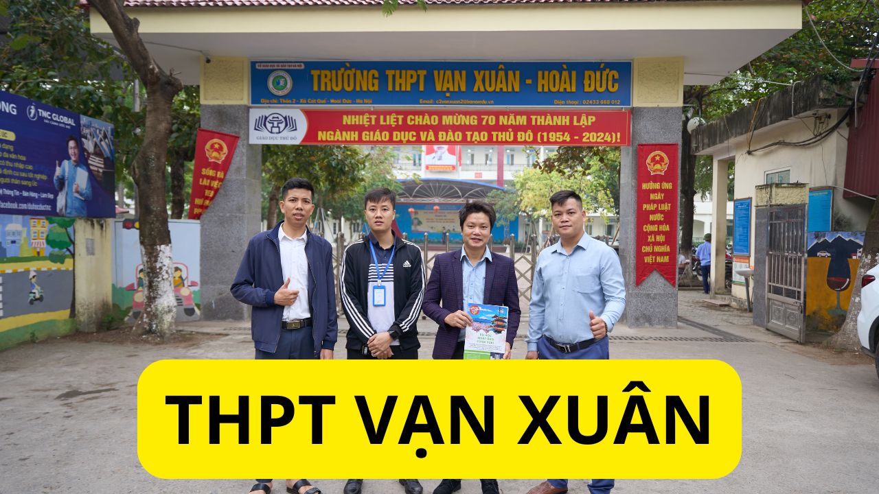 Giới thiệu chương trình du học tại THPT Vạn Xuân - Hoài Đức